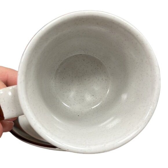 Noritake Stoneware RIVIERA Made in Japan Tea Coffee Cup and Saucer - Picture 3 of 8